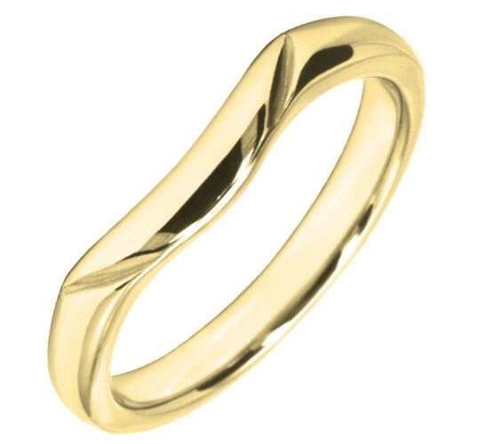 2.75mm Shaped Wedding Ring | W578